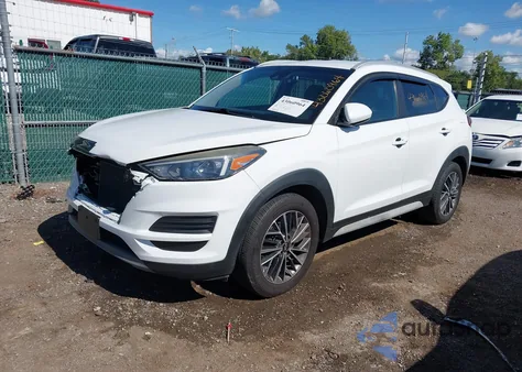 2019 Hyundai Tucson Sel z USA, uszkodzony, nr VIN KM8J3CALXKU880413